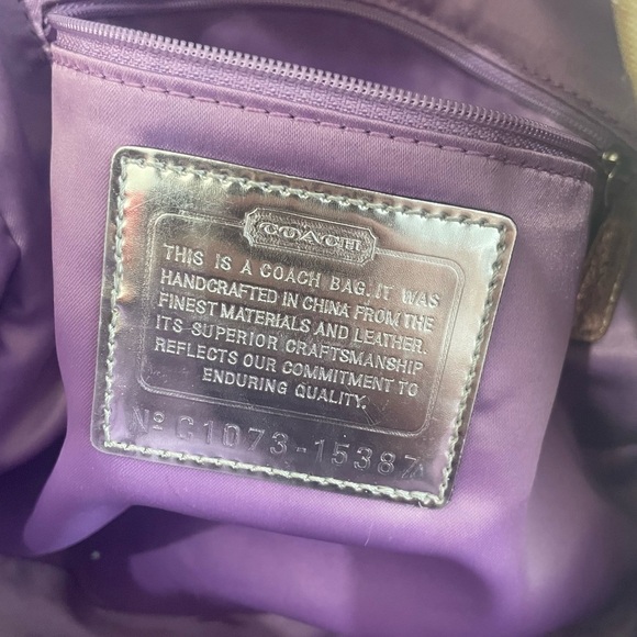 β¨ Limited Edition Coach Poppy Storypatch Glam Backpack β Gold/Bronze β¨ - Picture 5 of 15